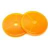 2 Catadioptres Ronds Orange 80 Mm 1 2 Catadioptres Ronds Orange 80 Mm -Point Soldes 2 catadioptres ronds orange 80 mm