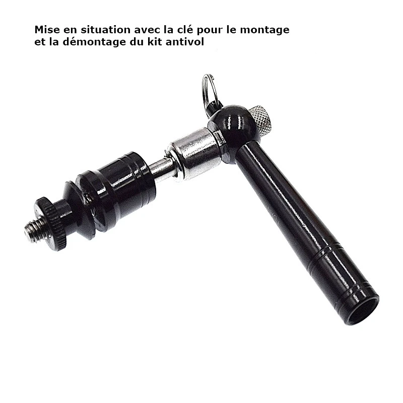 Antivol Pour Selle Et Roue Contre Le Vol Du Vélo 5 Antivol Pour Selle Et Roue Contre Le Vol Du Vélo – Image 3