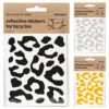 Autocollants Réfléchissants Léopard Bookman 2 Autocollants Réfléchissants Léopard Bookman -Point Soldes autocollants reflechissants leopard bookman