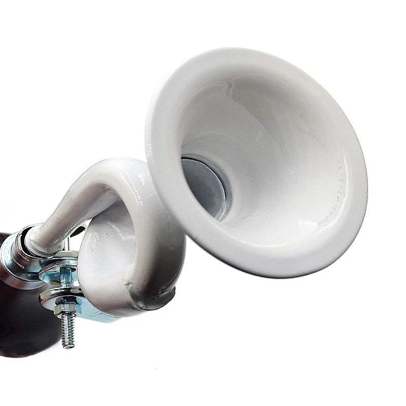 Avertisseur Sonore De Vélo Poire En Forme De Trompette - Blanc 5 Avertisseur Sonore De Vélo Poire En Forme De Trompette - Blanc – Image 3