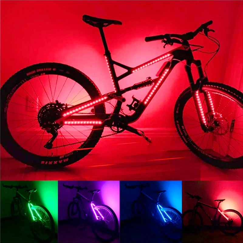 Bande Lumineuse LED Décorative Pour Vélo Et Trottinette électrique 3 Bande Lumineuse LED Décorative Pour Vélo Et Trottinette électrique