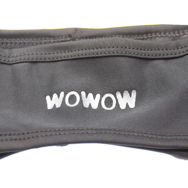Bandeau Wowow Noir Réfléchissant 4 Bandeau Wowow Noir Réfléchissant – Image 2