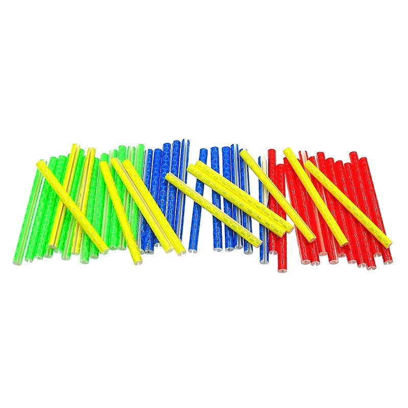 Barrettes Réfléchissantes Colorés Pour Rayons De Vélo 3 Barrettes Réfléchissantes Colorés Pour Rayons De Vélo