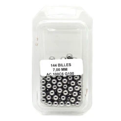 Boite De 144 Billes Acier - Diamètre 7,00 Mm
