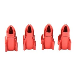 Bouchon De Valve Missile Rouge En Aluminium - Par 4 8 Bouchon De Valve Missile Rouge En Aluminium - Par 4 -Point Soldes bouchon de valve missile rouge en aluminium par 4 2