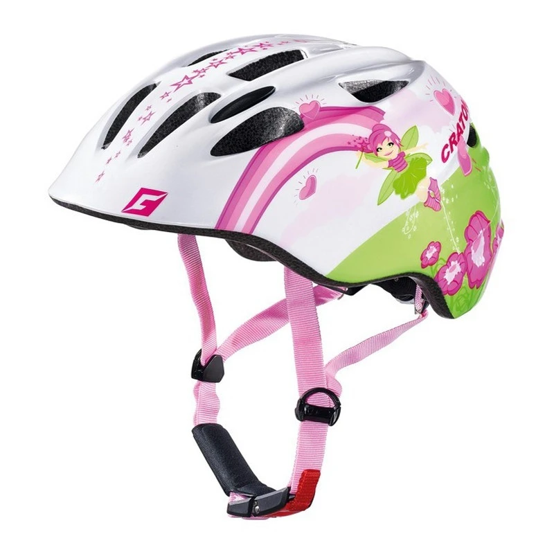 Casque Enfant CRATONI Akino - Rose Et Blanc 3 Casque Enfant CRATONI Akino - Rose Et Blanc