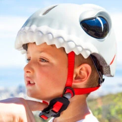 Casque Vélo Enfant Requin Gris Crazy Safety -Point Soldes casque velo enfant requin gris crazy safety 4