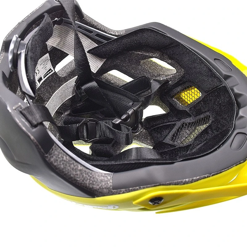 Casque VTT POLISPORT E3 Jaune Fluo - Noir Mat - Tailles M Ou L 5 Casque VTT POLISPORT E3 Jaune Fluo - Noir Mat - Tailles M Ou L – Image 3