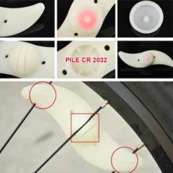 Catadioptre Lumineux A Led Pour Vélo -Point Soldes catadioptre lumineux a led pour velo 5