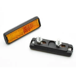 Messingschlager Catadioptres à Boulonner Pour Pédales (2 Pièces)