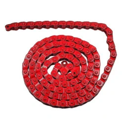 Point Chaine Rouge à Demi Maillon Pour Vélo Fixie