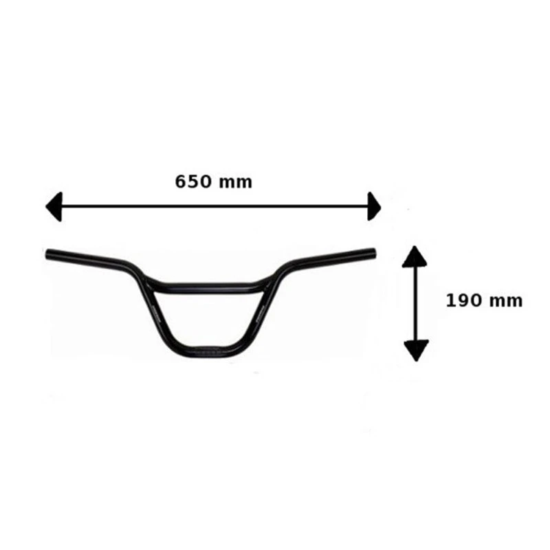 Promax Cintre Guidon Vélo BMX Freestyle 4 Promax Cintre Guidon Vélo BMX Freestyle – Image 2