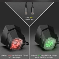 Clignotants à LED Avec Rétroviseurs Intégrés Pour Vélo 12 Clignotants à LED Avec Rétroviseurs Intégrés Pour Vélo -Point Soldes clignotants a led avec retroviseurs integres pour velo 4