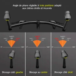 Clignotants à LED Avec Rétroviseurs Intégrés Pour Vélo 13 Clignotants à LED Avec Rétroviseurs Intégrés Pour Vélo -Point Soldes clignotants a led avec retroviseurs integres pour velo 5