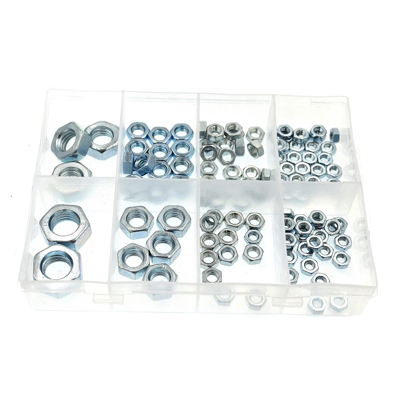 Coffret D'écrous Hexagonaux Galvanisés 4 Coffret D'écrous Hexagonaux Galvanisés – Image 2