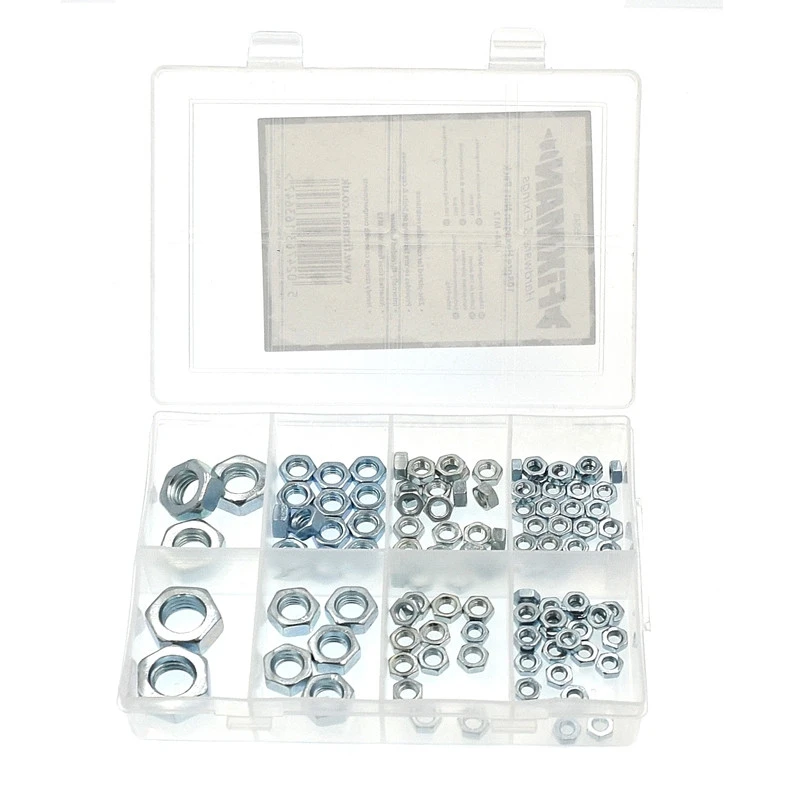 Coffret D'écrous Hexagonaux Galvanisés 5 Coffret D'écrous Hexagonaux Galvanisés – Image 3