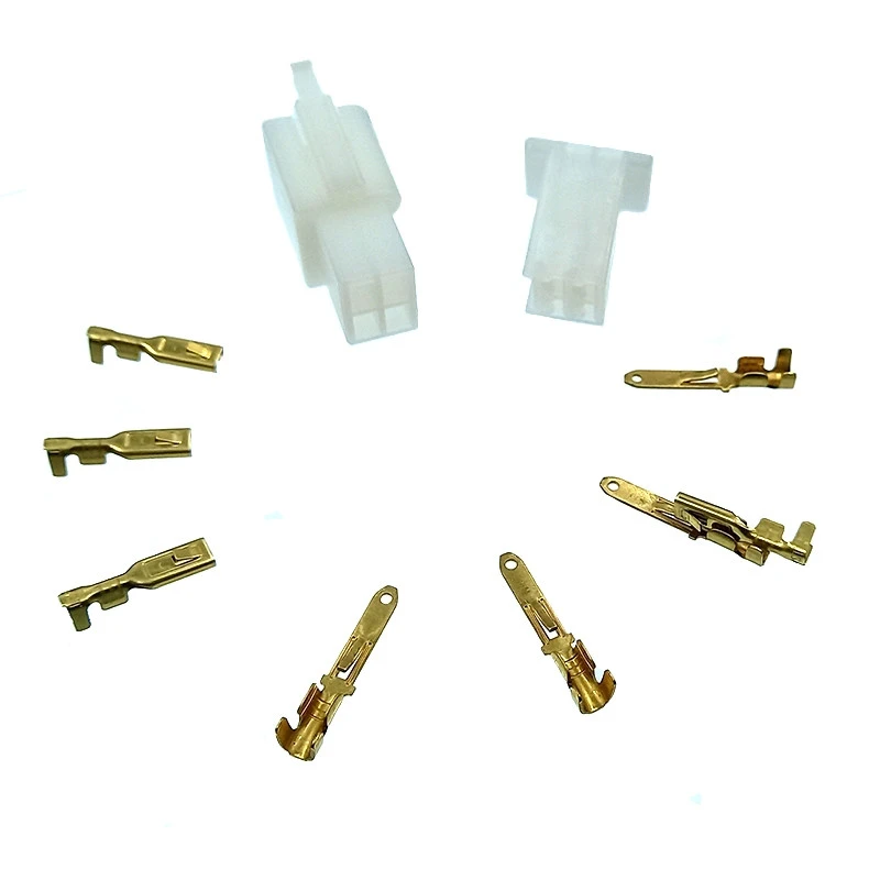 Connecteur Plastique 4 Fiches Male Et Femelle Avec Cosses 3 Connecteur Plastique 4 Fiches Male Et Femelle Avec Cosses