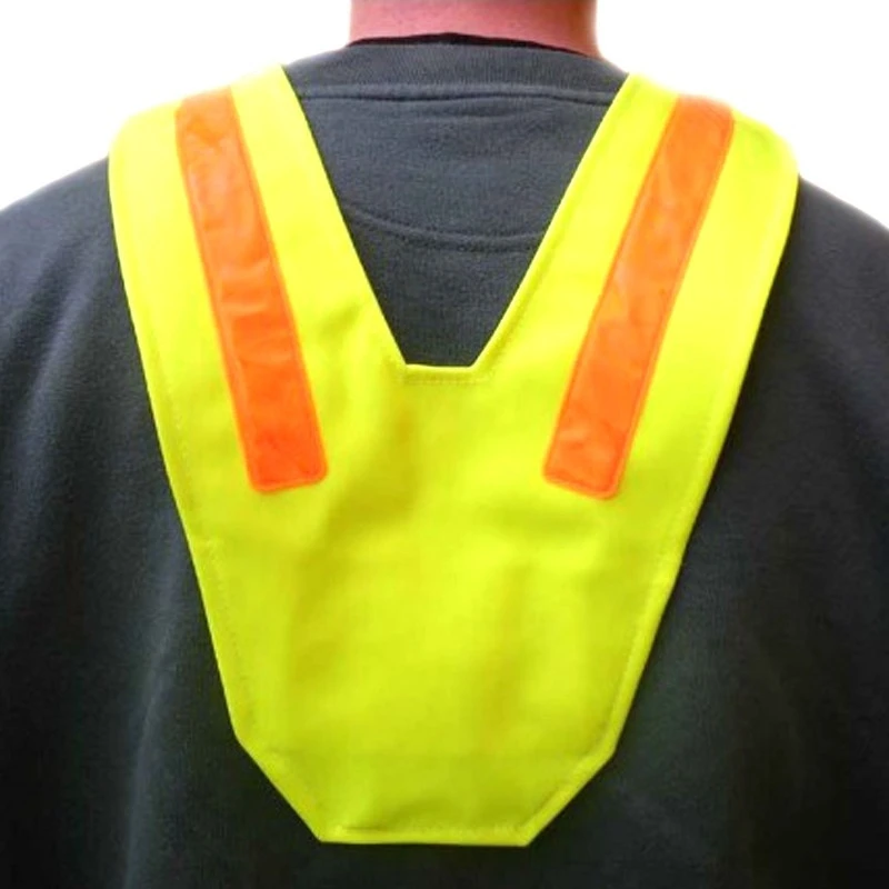 Dossard De Signalisation Triangulaire Avec 8 LED Clignotantes 3 Dossard De Signalisation Triangulaire Avec 8 LED Clignotantes