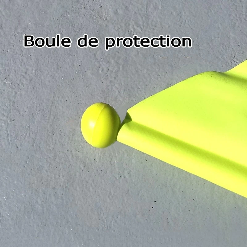 Drapeau Vélo Triple Fanion Avec 3 Mats En Fibre 6 Drapeau Vélo Triple Fanion Avec 3 Mats En Fibre – Image 4