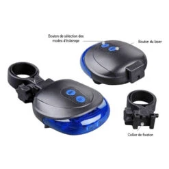 Eclairage Arrière Bleu Pour Vélo Avec Laser 13 Eclairage Arrière Bleu Pour Vélo Avec Laser -Point Soldes eclairage arriere bleu pour velo avec laser 5