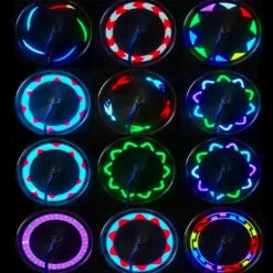 Eclairage LED à Pile Sur Rayon De Roue Vélo -Point Soldes eclairage led a pile sur rayon de roue velo 2