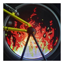 Eclairage Pour Roue De Vélo 96 LED - 220 Lumens -Point Soldes eclairage pour roue de velo 96 led 220 lumens 3