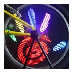 Eclairage Pour Roue De Vélo 96 LED - 220 Lumens -Point Soldes eclairage pour roue de velo 96 led 220 lumens 4