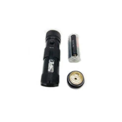 M-Wave Eclairage Pour Vélo Avant 8 LEDs Avec Laser -Point Soldes eclairage pour velo avant 8 leds avec laser 2