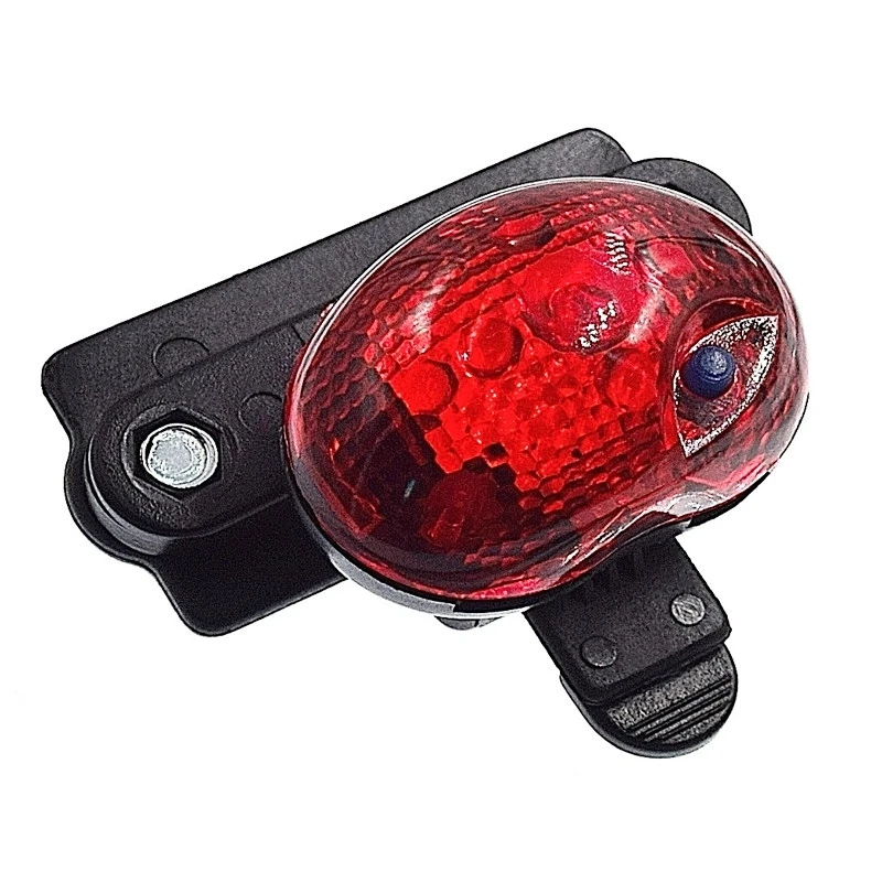 Point Feu Arrière à Piles à Fixer Sur Panier De Vélo 3 Point Feu Arrière à Piles à Fixer Sur Panier De Vélo