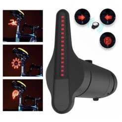 Feu Arrière De Vélo Intelligent à Friction Ventilé USB Et Bluetooth -Point Soldes feu arriere de velo intelligent a friction ventile 2