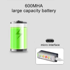 Feu Arrière Multicolore De Vélo à LED Rechargeable En USB -Point Soldes feu arriere multicolore de velo a led rechargeable en usb 1 4