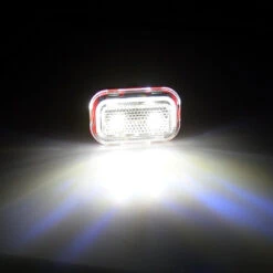 Feu Avant 2 LED Pour Vélo -Point Soldes feu avant 2 led pour velo 1