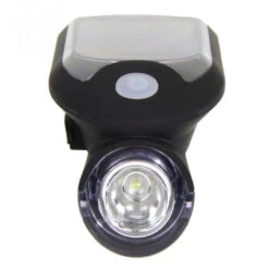 Feu De Vélo Avant 3 Watts Solaire Et USB -Point Soldes feu de velo avant 3 watts solaire et usb 5
