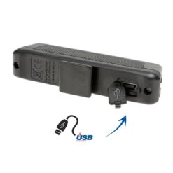 Feu Vélo Arrière 30 Lumens Rechargeable USB Comet Moon -Point Soldes feu velo arriere 30 lumens rechargeable usb comet moon 3