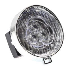 Feux De Vélo Avant Blanc Nacré 3 LEDS Avec Piles Intégrés 8 Feux De Vélo Avant Blanc Nacré 3 LEDS Avec Piles Intégrés -Point Soldes feux de velo avant blanc nacre 3 leds avec piles integres 2