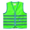 Gilet De Sécurité Enfant à Vélo Haute Visibilité Vert Wowow -Point Soldes gilet de securite enfant a velo haute visibilite vert wowow