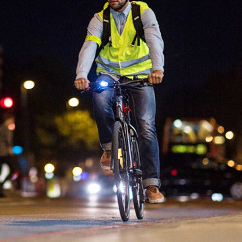 Gilet Réfléchissant De Sécurité à Vélo 4 Gilet Réfléchissant De Sécurité à Vélo – Image 2