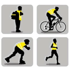 Gilet Réfléchissant De Sécurité à Vélo 11 Gilet Réfléchissant De Sécurité à Vélo -Point Soldes gilet reflechissant de securite a velo 4