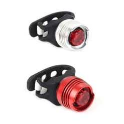 Silverline Jeu De 2 Lampes De Sécurité En Aluminium Pour Vélo -Point Soldes jeu de 2 lampes de securite en aluminium pour velo 5