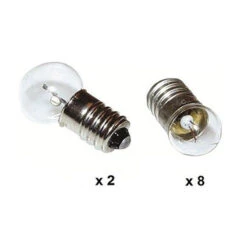 Kit De 10 Ampoules Pour Phare De Vélo -Point Soldes kit de 10 ampoules pour phare de velo 2