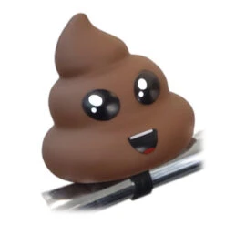 Klaxon En Forme De Caca Pour Enfant à Vélo -Point Soldes klaxon en forme de caca pour enfant a velo 3