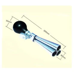 Messingschlager Klaxon Vélo Triple Corne -Point Soldes klaxon velo triple corne 2