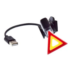Lampe Arrière USB Warning Pour Fixation Sur Tube De Selle -Point Soldes lampe arriere usb warning pour fixation sur tube de selle 4