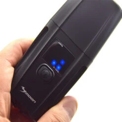 Lampe Vélo Avant USB Avec Télécommande Meteor Storm Lite - Moon -Point Soldes lampe velo avant usb avec telecommande meteor storm lite moon 4