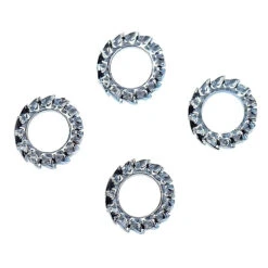 Lot De 4 Rondelles éventails M8 En Acier Inoxydable
