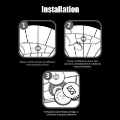 Lumière Réfléchissante De Rayons De Vélos 10 Lumière Réfléchissante De Rayons De Vélos -Point Soldes lumiere reflechissante de rayons de velos 2