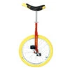 Monocycle QU-AX 20" Luxus Rouge Avec Jante En Alu, Pneu Jaune -Point Soldes monocycle qu ax 20 luxus rouge avec jante en alu pneu jaune