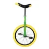 Monocycle QU-AX 20" Luxus Vert Jante Alu, Pneu Jaune -Point Soldes monocycle qu ax 20 luxus vert jante alu pneu jaune