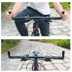 Paire De Cornes De Guidon Vélo En Aluminium -Point Soldes paire de cornes de guidon velo en aluminium 3