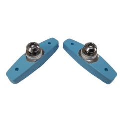Paire De Patins De Frein Bleu Ciel Pour Vélo Vintage